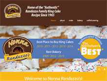 Tablet Screenshot of nonnaskingcakes.com